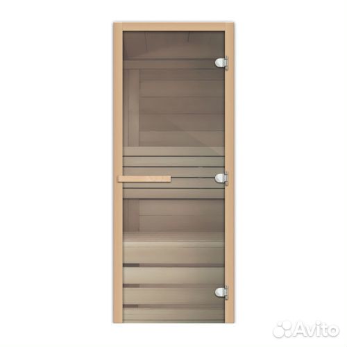 Дверь Для Сауны 1.9х0.7 Прозрачное