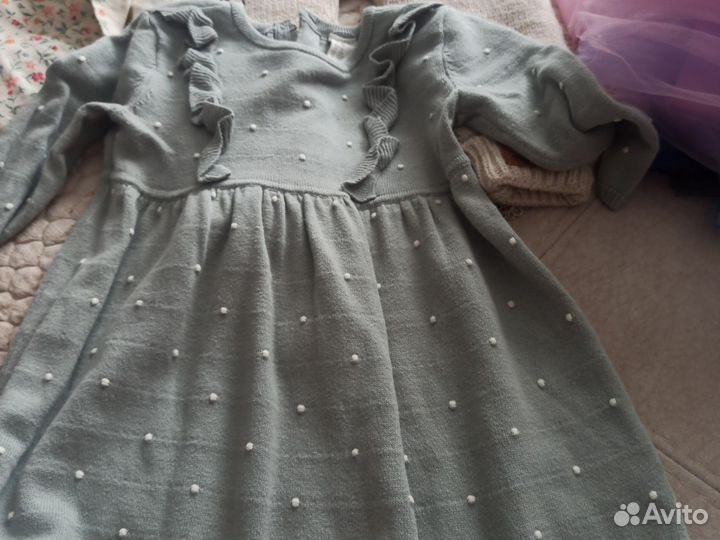 Платье для девочки 92