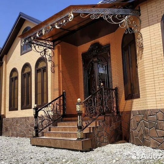 Навесы козырьки перила