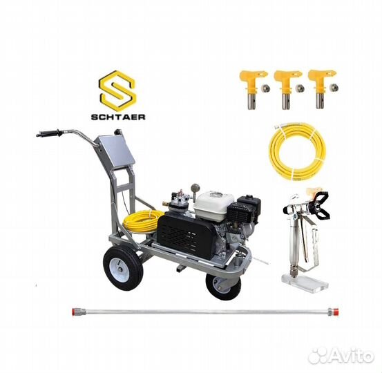 Schtaer Wega 1 машина для разметки дороги