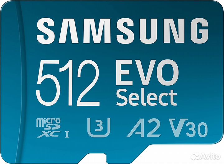Новая USA samsung EVO Select Micro SD 512GB