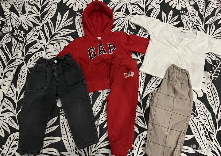 Вещи пакетом 86-92 gap zara twinkle stories