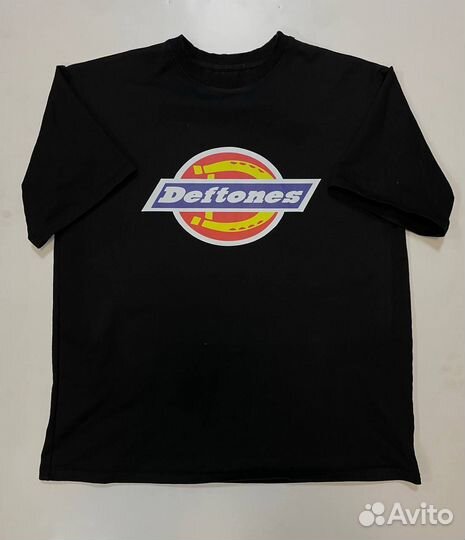 Футболка type dickies deftones y2k оверсайз