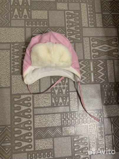 Шапка для девочки зимняя