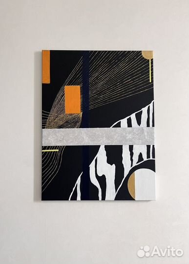 Картина Зебра в офис, переговорную