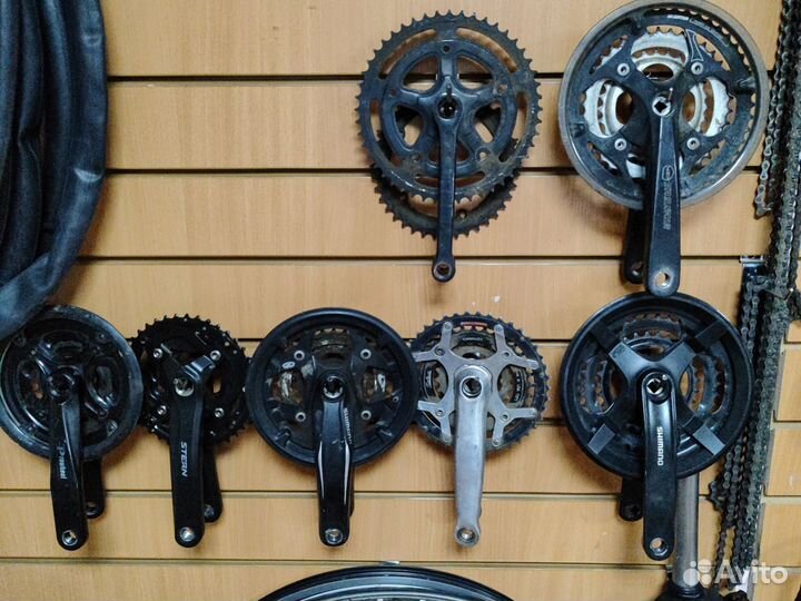 Велозапчасти разные б/у и новые