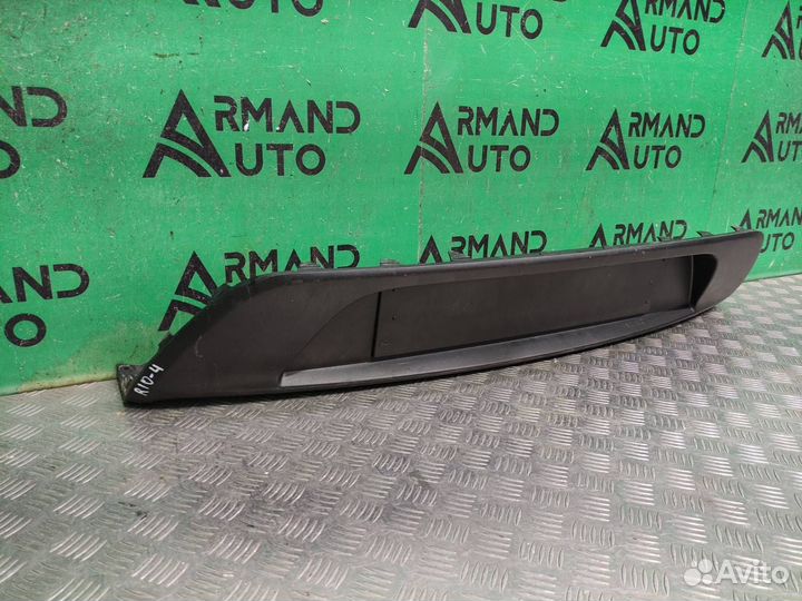 Юбка бампера задняя Kia Rio 4 FB 2017-Нв