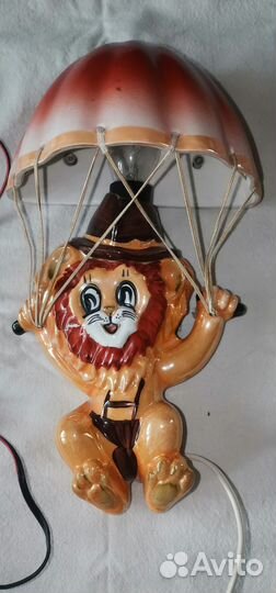 Настенный светильник бра Детский Львенок афз СССР