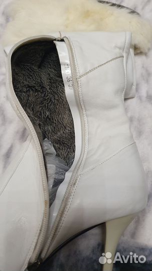 Сапоги ботфорты натуральная кожа 39 размер