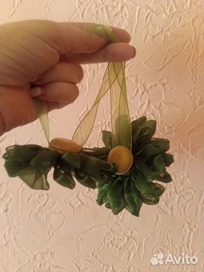 Цена за всё.Навлочка и держатели для штор