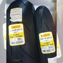 Pirelli diablo rosso 4 corsa 120/70 17+200/55 17