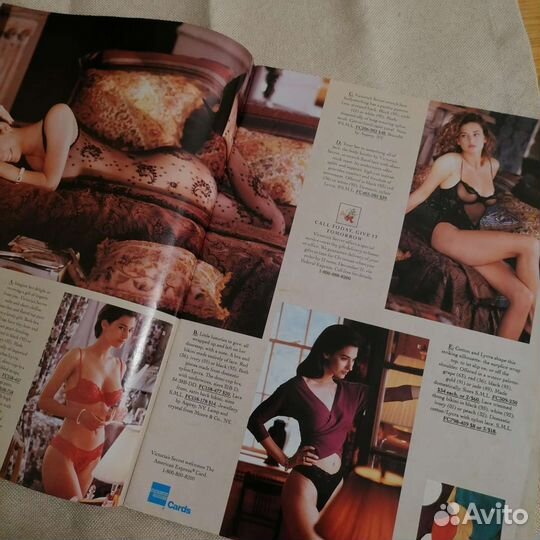 Каталог Victoria's Secret London 1989