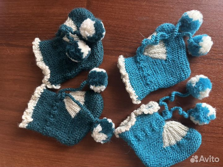 Носки-тапочки, пинетки