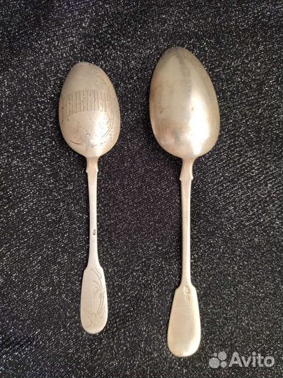 Серебряные ложки 84 пробы