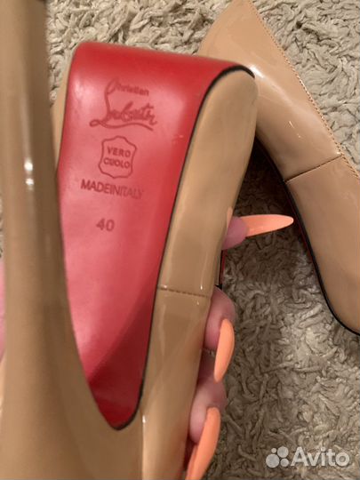 Лабутены туфли женские 39