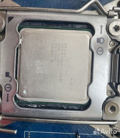 Комплект I7 3960X 6/12ядер, Материнка,24GB