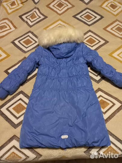 Пуховик для девочки 134