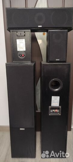 Акустические колонки 5.1 напольные