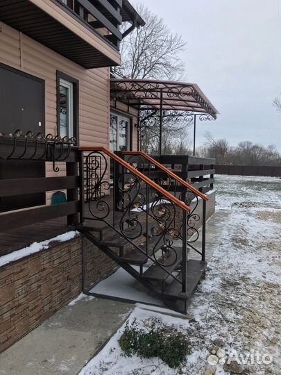 Перила для лестницы. Изготовление