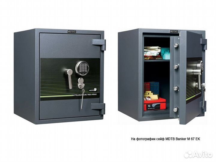 Взломостойкий сейф mdtb banker-M 1368 EK