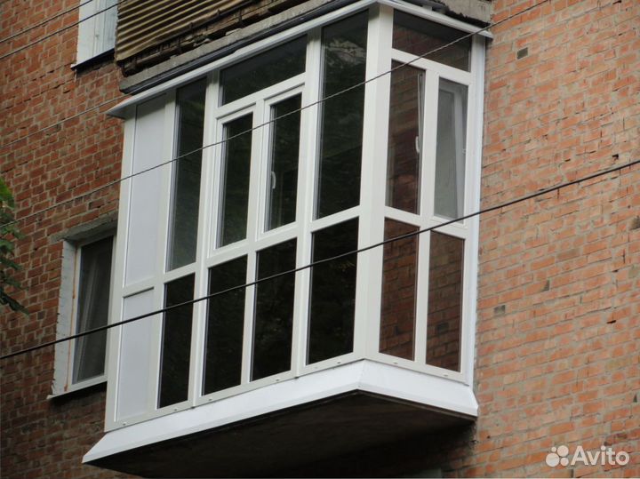 Остекление и отделка балконов