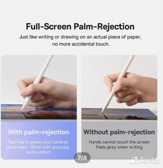 Apple Pencil Baseus 2ого поколения беспроводная