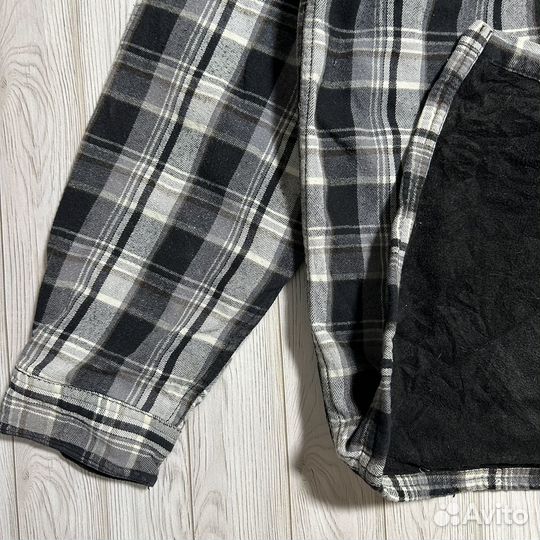 Рубашка теплая с флисом L 50 Boston Traders