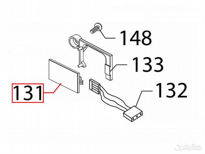 Электронный датчик уровня воды кофемашин Saeco