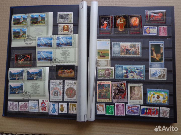 Альбом с марками мира Живопись. Искусство Культура