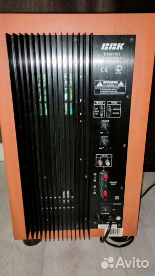 Сабвуфер bbk fsw108