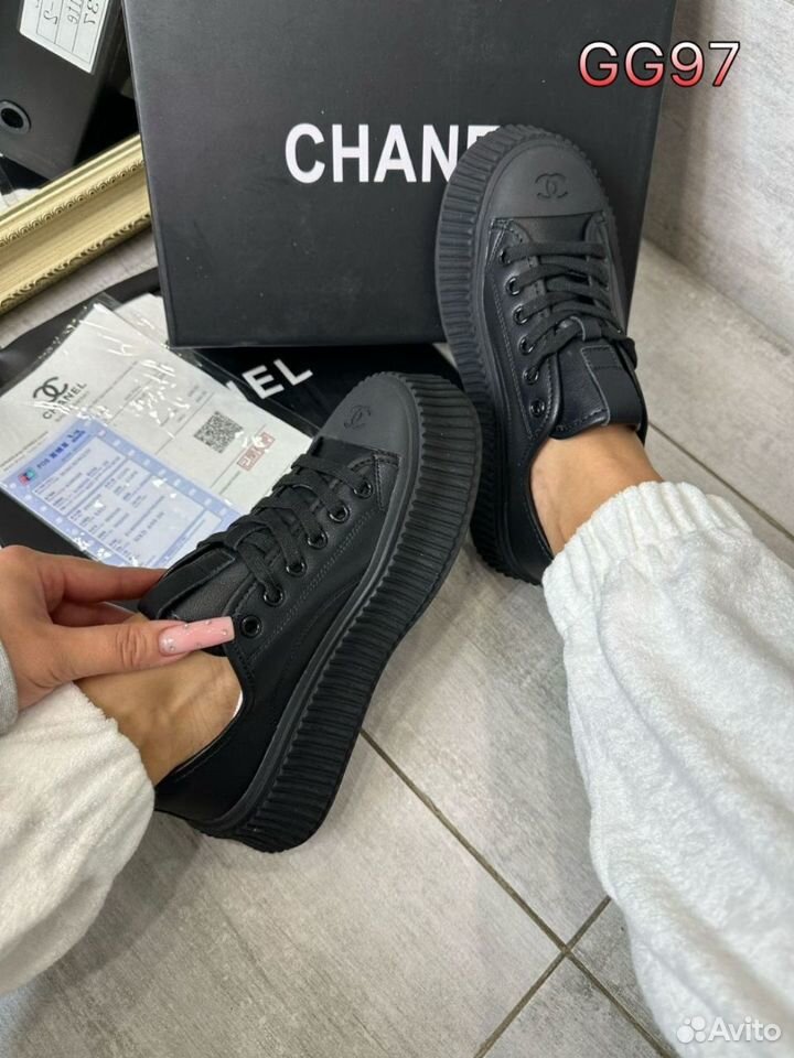 Женские кеды Chanel LUX 36/40