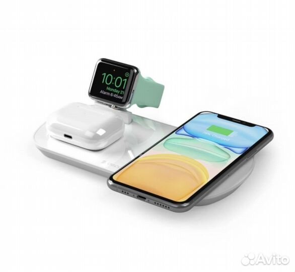 Зарядная станция Deppa для Apple 3в1