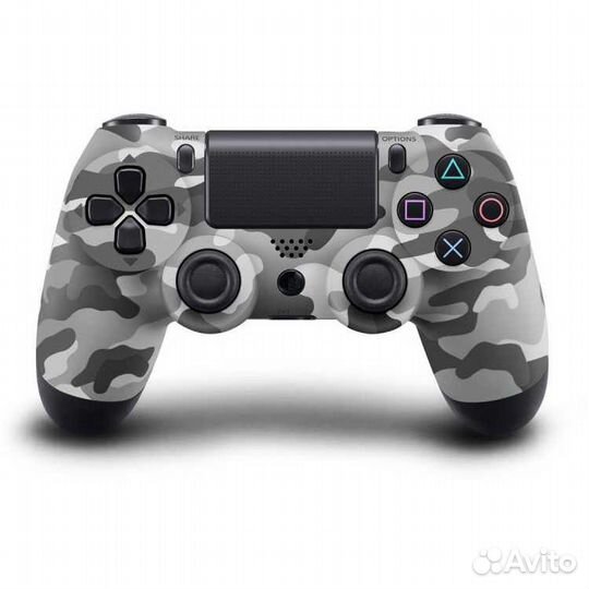 Dualshock 4 серый камуфляж