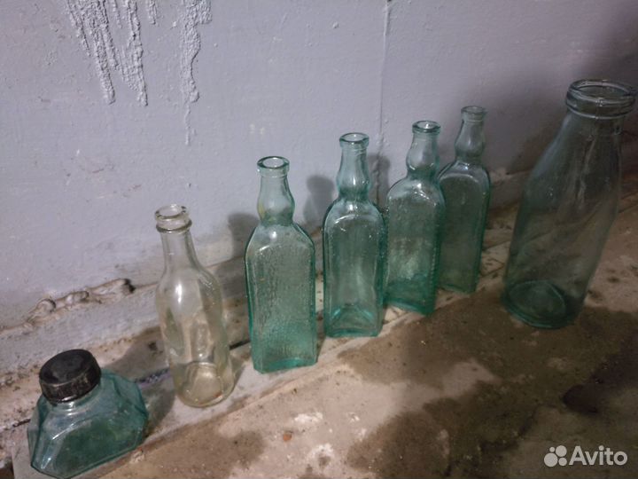 Бутылки стеклянные СССР. Для коллекции