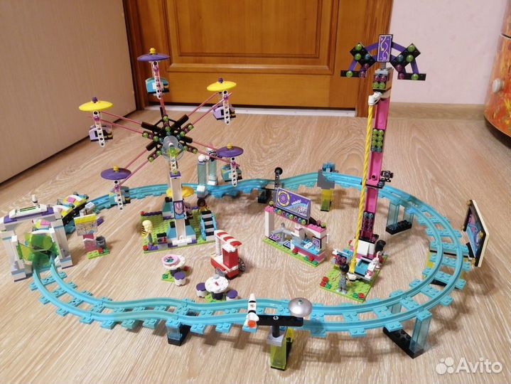 Lego Friends Парк развлечений: американские горки