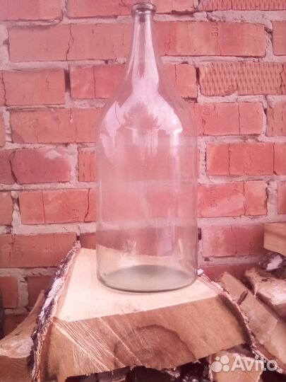 Бутыль стеклянная 6 литров