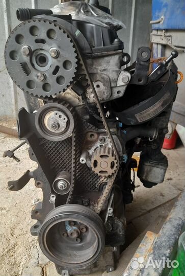 Блок двигателя 1.9tdi AUY ANU BVK