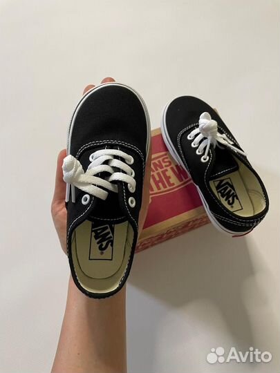 Кеды vans детские 24