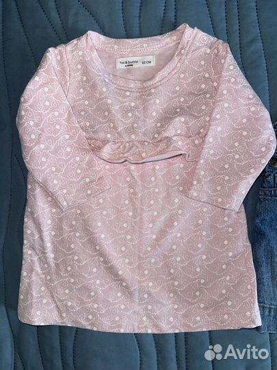 Вещи пакетом на девочку 62 68 74