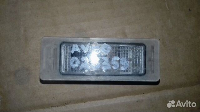 Подсветка заднего номера Chevrolet Aveo T300 2011