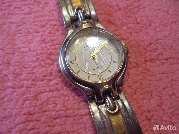 Швейцария Tissot Lazer часы жен позолоч циферблат