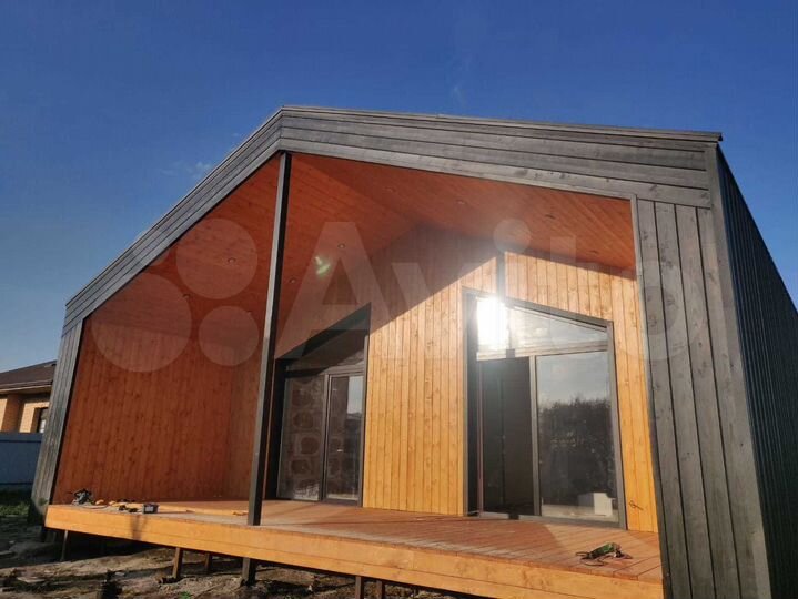 Коттедж 120 м² на участке 10 сот.