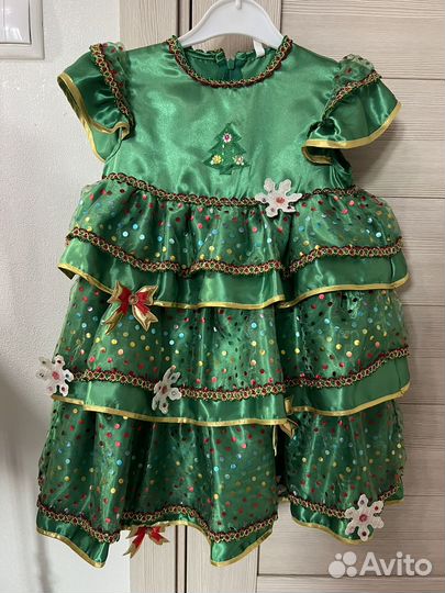 Платье елочки 116