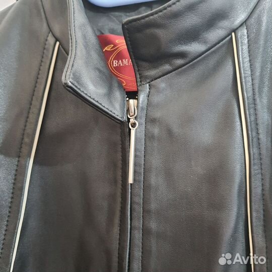 Пальто женское 48 натуральная кожа