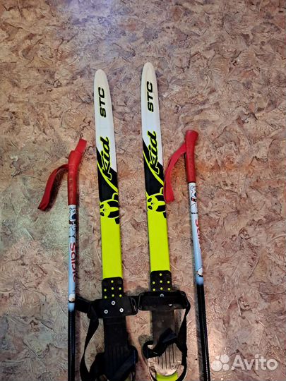 Лыжи беговые детские новые