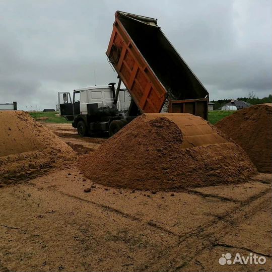 Песок мытый доставка