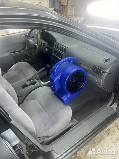 Сушка автомобиля после потопа, дождя