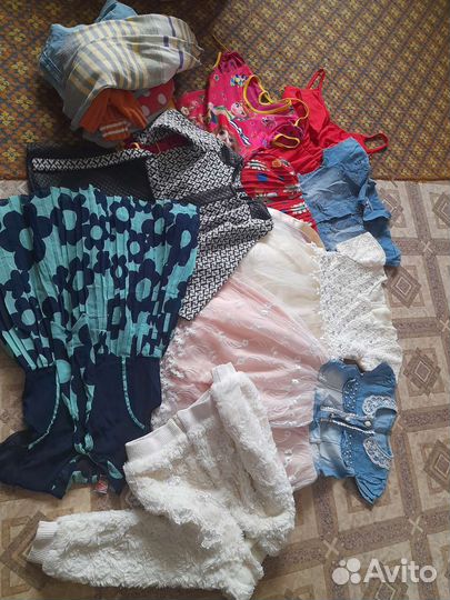 Пакет вещей для девочки 4-5лет
