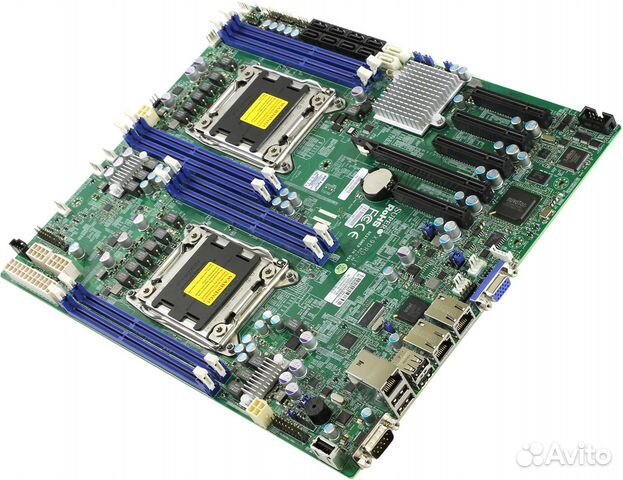 Материнская плата Supermicro X9DRL-IF Socket-2011 Intel C602 DDR3 ATX 2xRJ45 Gig