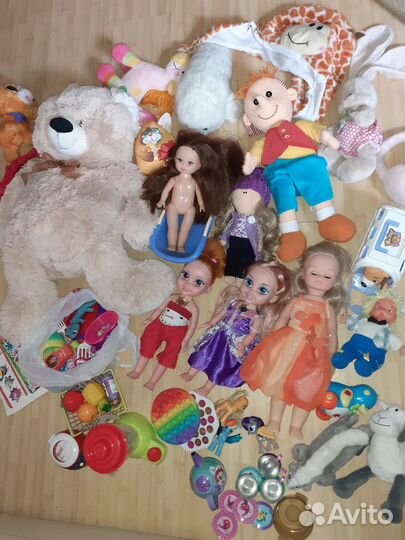 Игрушки куклы для девочки пакетом Бронь